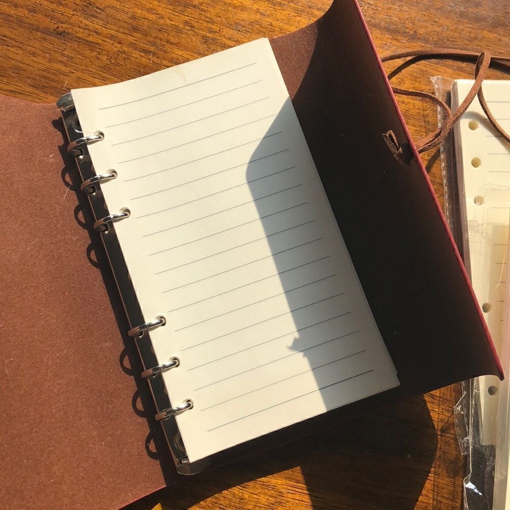 Embossed Red Journal w/Refills - Picture 4 of 4